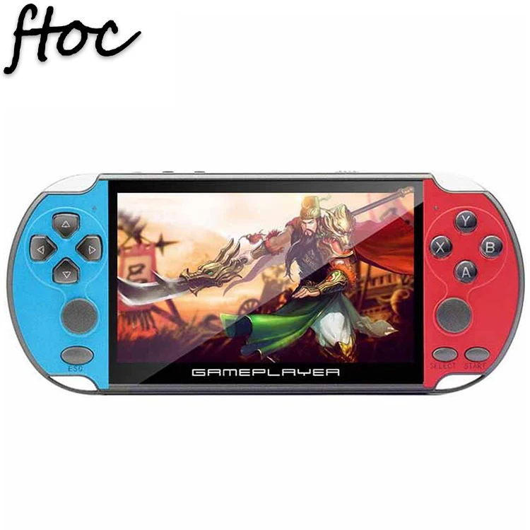 Built-in 8G Memory 5.1in Screen Portable Handheld Video Game Console X7 PLUS with 10000 Games and Expandable Storage