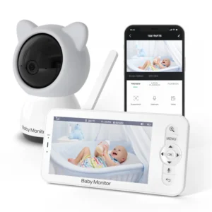 New 5inch HD 1080P Wireless Two Way Audio Babyphone Night Vision Baby Camera with App Control Wifi Video Baby Monitor