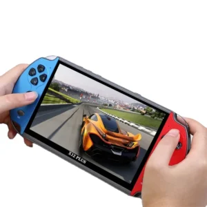 Top Selling X12 PLUS Handheld Game Console Built-in Classic Games 7 Inch Portable Game Player HD Screen Support TV Output