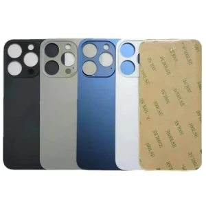 Back Battery Cover Rear Door Housing Glass Panel Replacement Part for Samsung Galaxy A51 Case Battery Back Cover Pack of 5