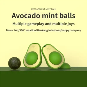 Interactive Catnip Ball Cat Toy for Teeth Grinding & Cleaning Chew-Resistant Fun Play Lick Enjoy Thickened Design Pack of 100