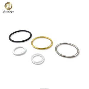 All Size Bikini Underwear Accessories O Ring Different Color Material Gold Silver Black White Clear O Ring for Bar