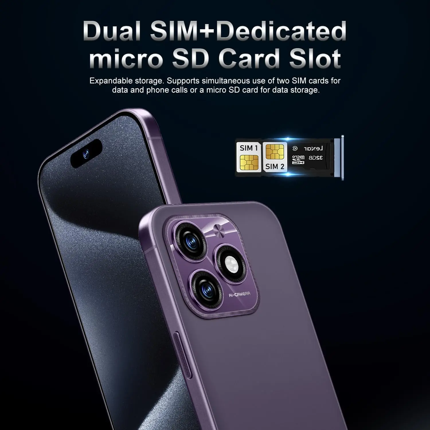 I15 Pro MAX Octa Core LTE Android 13 Smartphones 16GB+1TB Global Version Unlocked 48 MP Rugged IP68 CDMA Big Screen 2K - Image 4