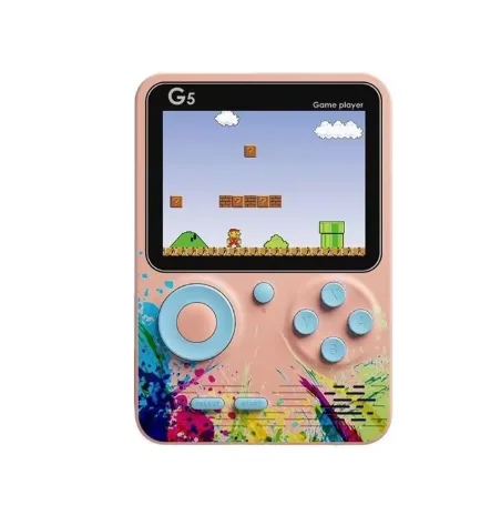 Classic Retro Game Console Model G5 500-in-1 System Color Display Two Player Use Pack of 5 - Image 4