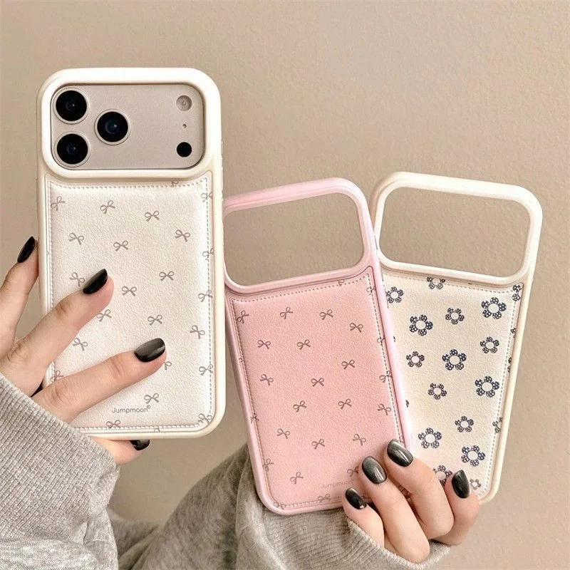 Fashion INS Full Screen Bowknot Case 16 15 14 13 12 Pro Max Cute Drum Bag Shockproof Protective case for iphone 17 Air - Image 2