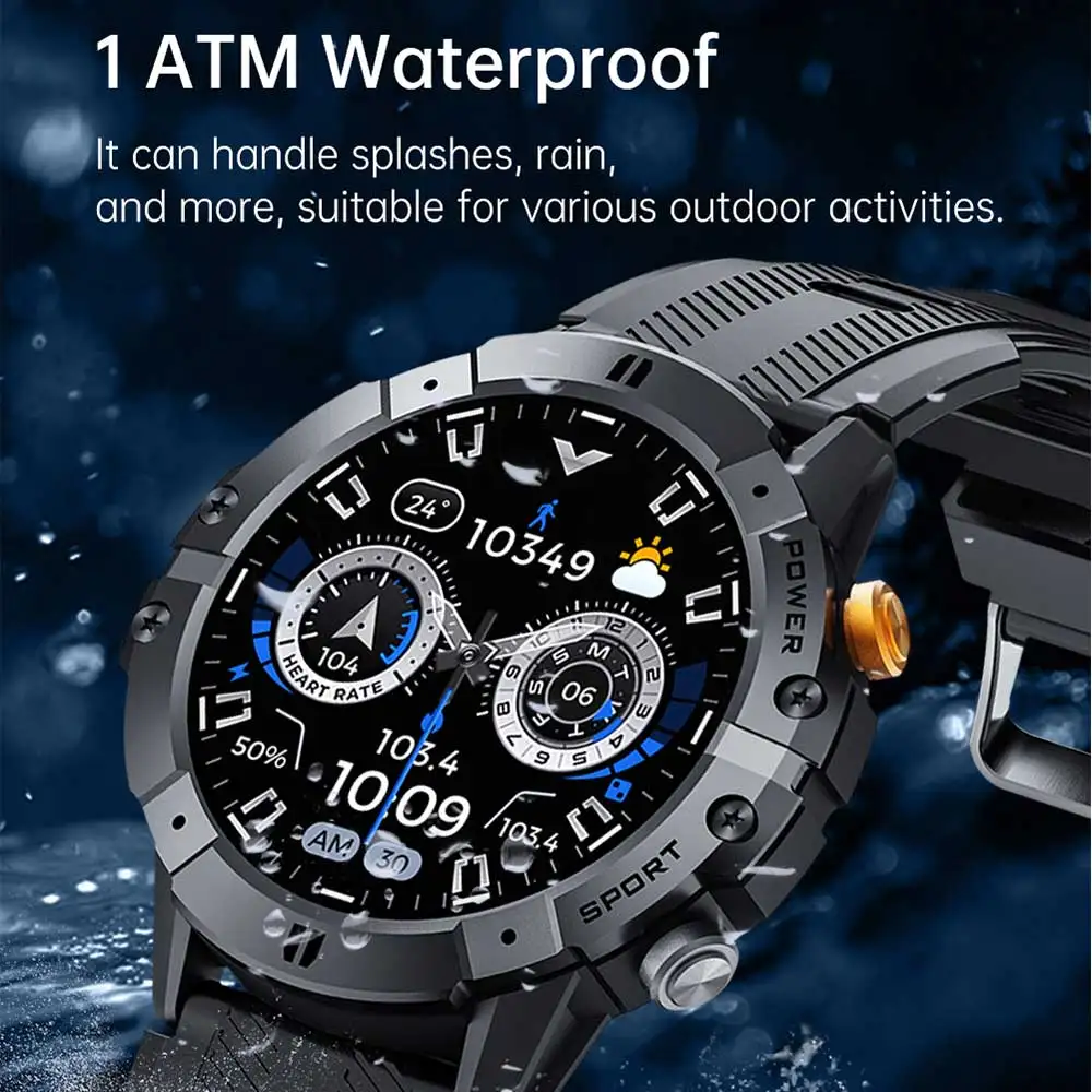 Wholesale Fashionable 1ATM Waterproof Men Health Monitor Sport Relogio Smartwatch Hombre Pack of 7 - Image 4