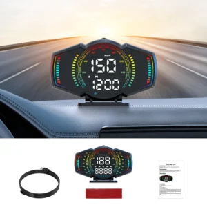 New Car HUD G18 GPS Speedometer Head up Displays Smart Inclinometer Car Accessories for Universal Car