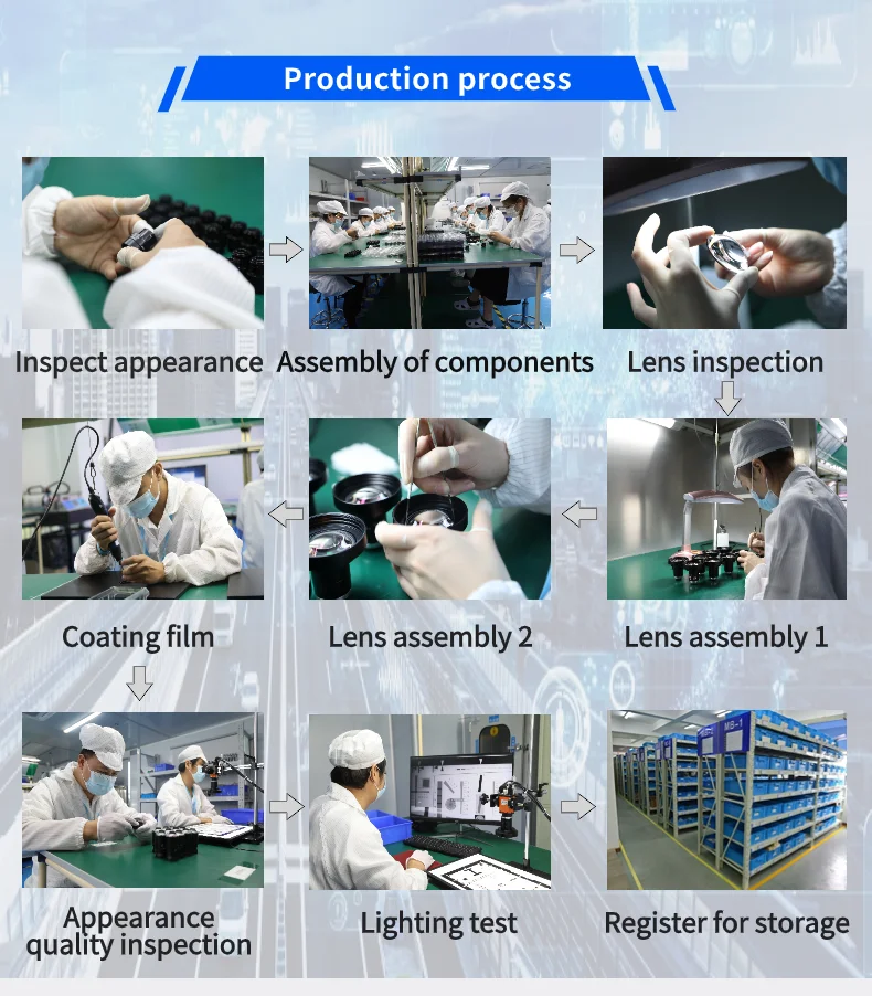 Lens Mount 1/1.8 Inch Af Camera Module Lens 4mm F1.0 Cctv Lenses 4 Megapixel Machine Vision Surveillance Long Range Pack of 2 - Image 3