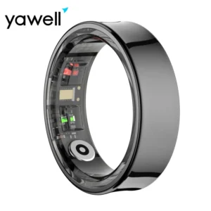 Yawell Wearable Health Monitor Devices QRing APP Tiktok Scroll Smart Ring Heart Rate Sleep Fitness Tracker R09 Smart Ring Pack of 2