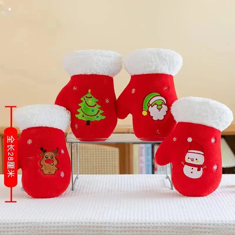 Manufacturer Wholesale 8inch Mini Claw Machine Doll Christmas Tree Glove Stock Hat Plush Toy 4inch Stuffed Animal Toys Keychains - Image 3