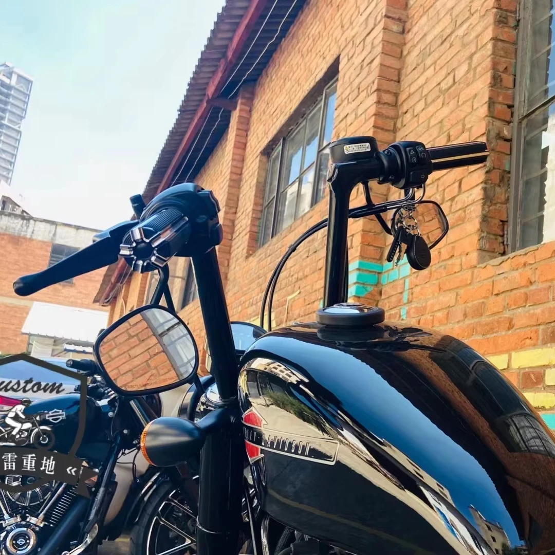 Motorcycle Handle bar Fused APE BAR Monkey Bar for Harley Davidson Universal 10 12 14 16 Height - Image 2