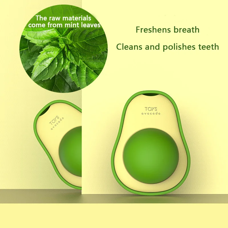 Interactive Catnip Ball Cat Toy for Teeth Grinding & Cleaning Chew-Resistant Fun Play Lick Enjoy Thickened Design Pack of 100 - Image 2