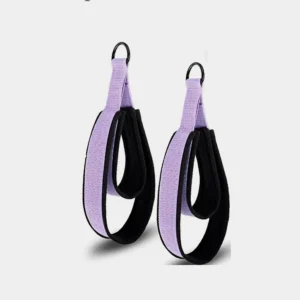 Fitness D-Ring Straps Double Loops Padded Pilates Equipment Exercise Straps Yoga Exercise Accessories for Home Gym Workout Pack of 10