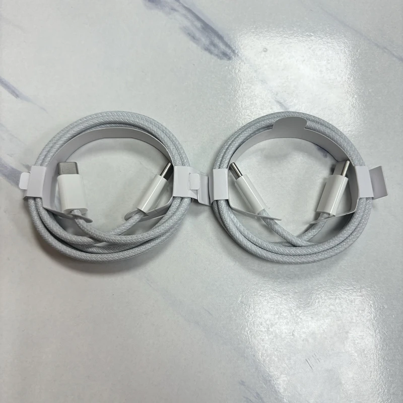 Braided USB-C to USB-C Charger for iPhone Samsung 60W Type-C to Type-C Cable for iPhone Cable Data Transfer for iPad Macbook Pack of 20 - Image 3