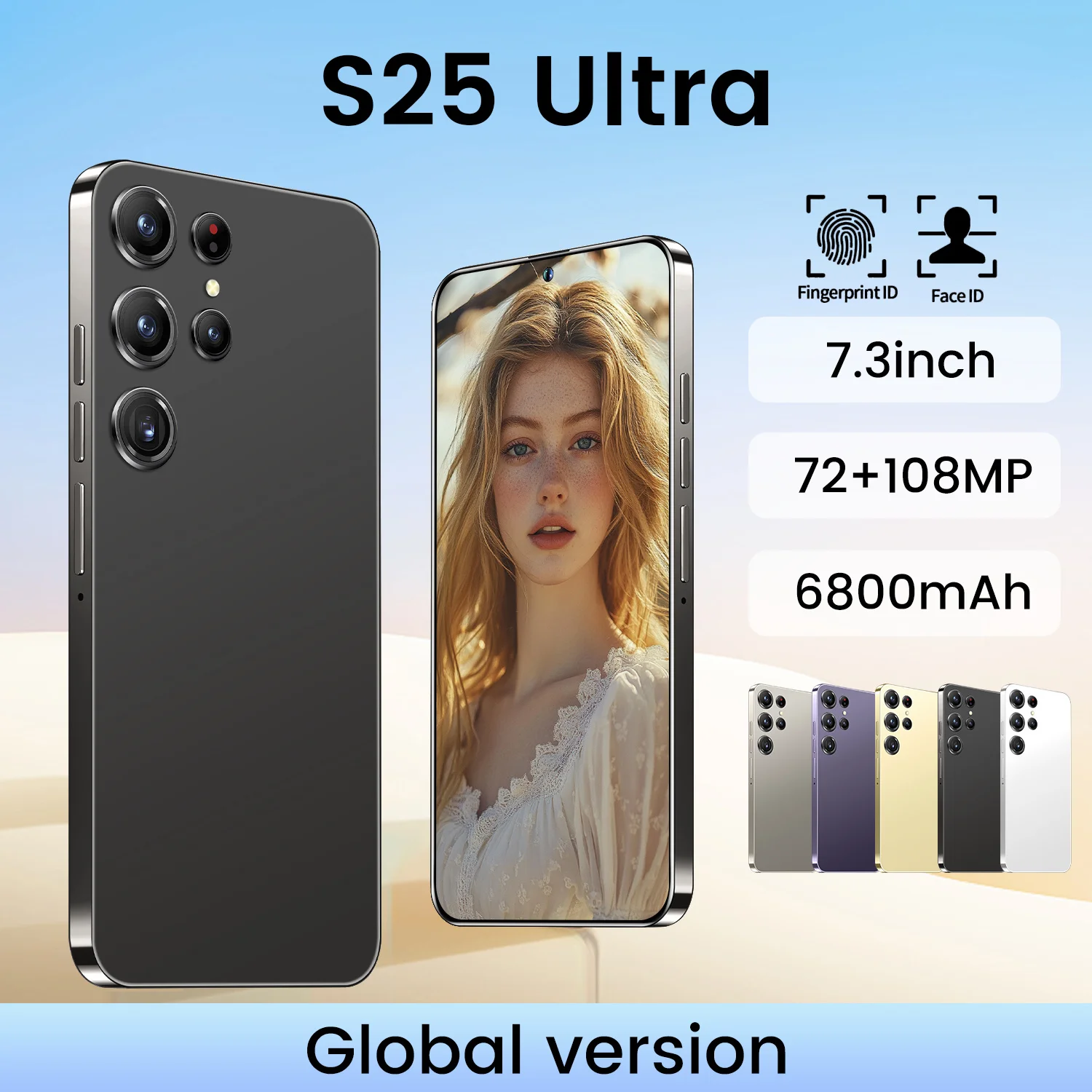 S25Original Unlocked 3G/4G/5G Mobile Phone 16GB+1TB Gaming Celular with Dual Sim Card & 2G RAM Telefones Usados by Manufacturers - Image 2