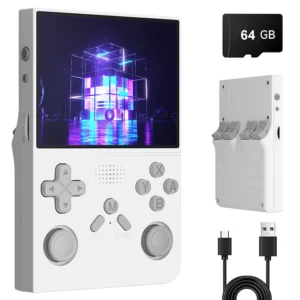 HS Popular Handheld Game Player 20000+ Games Retro Video Game Console 3.5-Inch 640x480 Screen 3000mAh Battery Handheld Gaming
