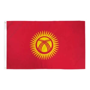 Promotional 100% Polyester Kazakhstan Car Flag Customized High Quality for All Countries 30*45cm Digital Printed Car Windows Pack of 50