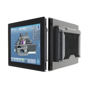 Industrial Fanless Computer Pc Ip65 Rugged Panel Window linux Wall Mount Embedded Resistive Touch Screen Industrial Monitor
