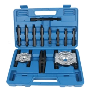 Aly Car Bearing Separator Puller Set Bearing Removal Tool Set 12pcs Bar-Type Splitter Gear Puller Fly Wheel Tool 30-50mm 50-75mm