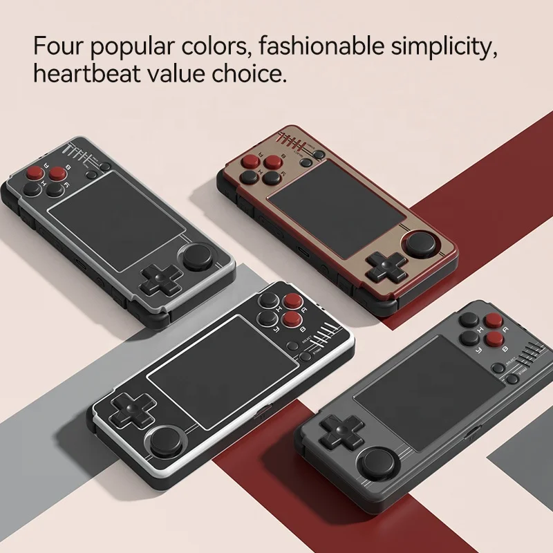 MIYOO A30 Retro Style Handheld Video Game Player 2.8 Inch Rechargeable Portable Classic Gaming Console Play Feature Gifts Pack of 200 - Image 3
