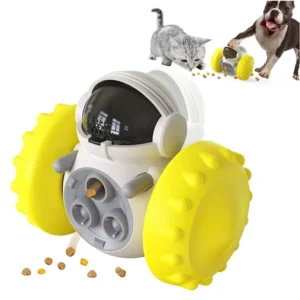 Durable Electric Dog Cat Toys Move by Gravity New Arrivals Interactive & Movement Pet Toys with Food Leak Hole Pack of 10