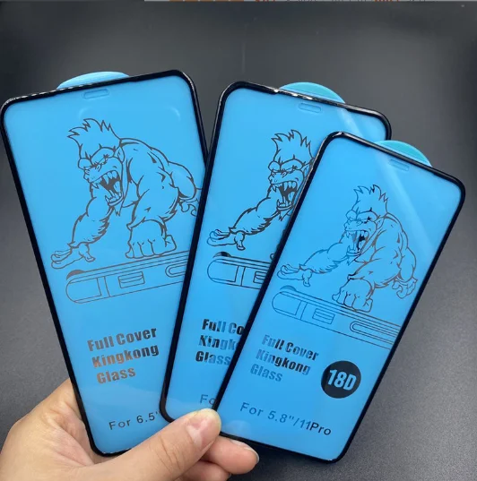 Anti Scratch 18D Airbag Gorilla Clear Tempered Glass Screen Protector 15 14 13 12 11 Pro Max for Tecno Infinix for iPhone 16 - Image 2