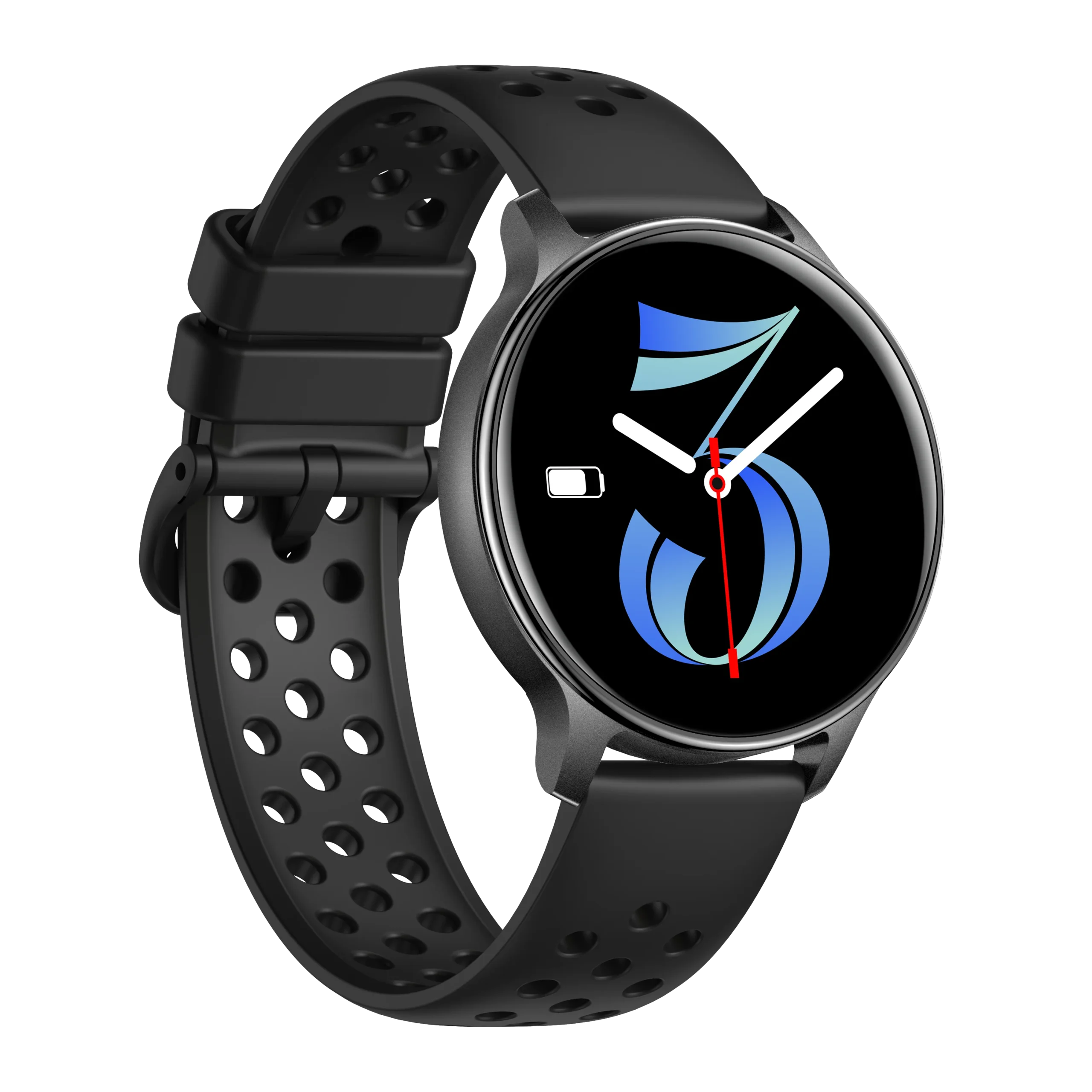 Women Bluetooth Call Smart Watch HT43 GPS Heart Rate & Blood Pressure Monitor 3ATM Waterproof Round Smart Watch - Image 2