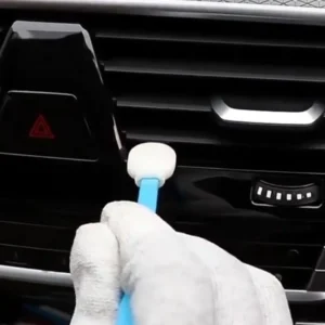 5.04 Inch Long Automotive Detailing Sponge Swab Vehicle Cleaning Foam Swab