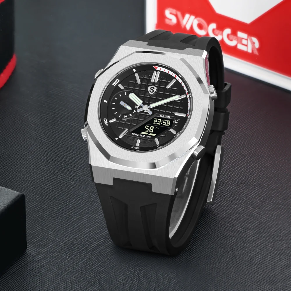 Multifunctional Automatic Synchronous Training Fitness Mountaineering Scratch Resistant Water - Resist Electronic Quartz Watches - Image 2