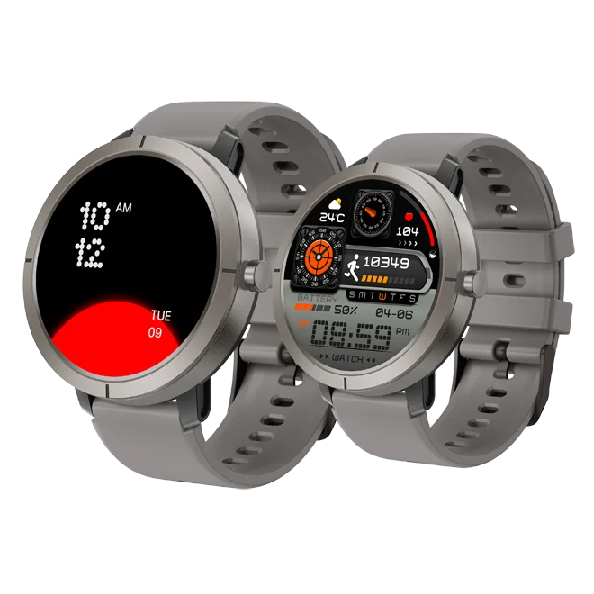 Real Time GPS Smart Watch with GPS Trajectory 1.32 ''AMOLED Fitness Tracker Compass Sport Reloj Inteligente Smart Watches Pack of 3