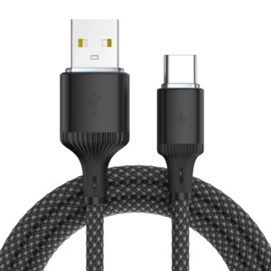 2A USB Data Charger Charging Cable for Samsung Android 1m 2m Mobile Phone Accessories Braided Compatible Pack of 10