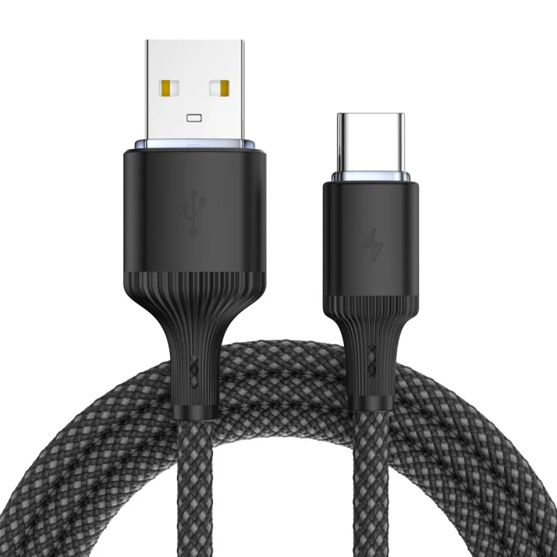 2A USB Data Charger Charging Cable for Samsung Android 1m 2m Mobile Phone Accessories Braided Compatible Pack of 10