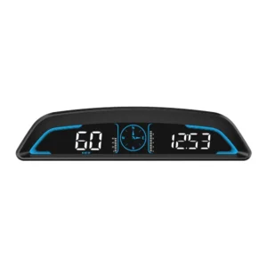 GPS Heads-Up Display Speedometer Clock with OBD Support Digital Speed Display MPH/KM/H Speeding Alarm for All Vehicles