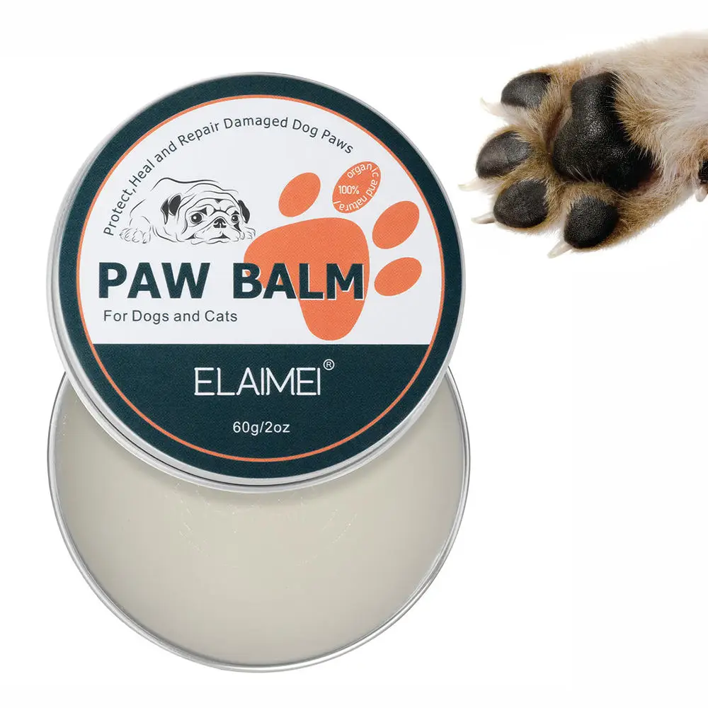 Natural Pet Paw Tection Dog Paw Balm and Moisturizer Nourishing Dog Paw Protector for Rough Terrain and Harsh Temperature Pack of 10 - Image 2