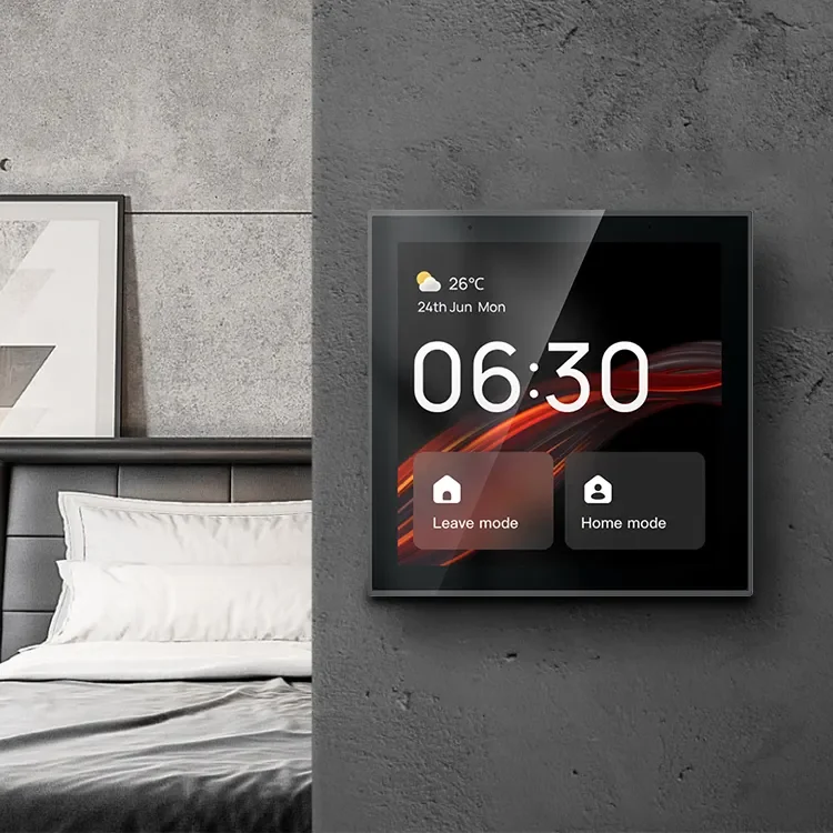 Tuya Smart Home Control Panel 4 Inch Zigbee Hub Built in With Tuya Multimode Gateway and Alexa Voice Control Multiple Function - Image 3