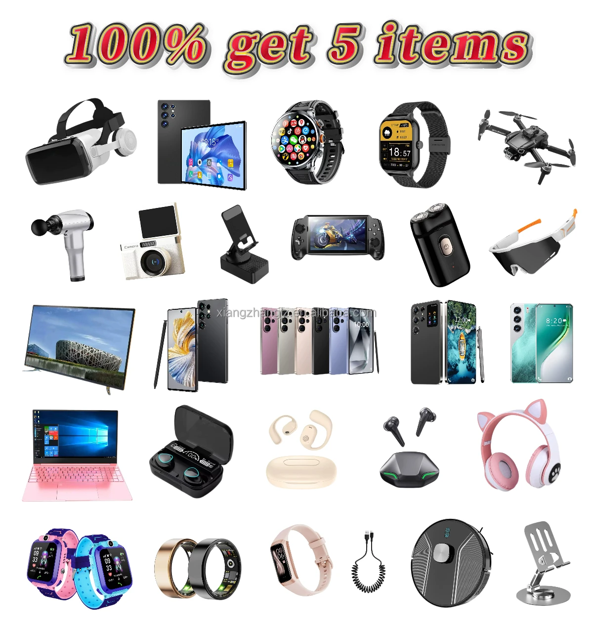 100% Surprise Win Mystery Box Festival Lucky Blind Box Random Novelty 3C Electronics Gaming Headset Smartphone Tablet Laptop - Image 3