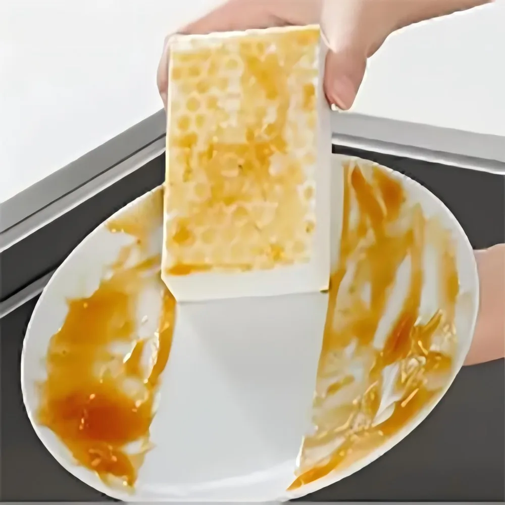 High-density 3X Stronger 40Pcs Kitchen Cleaning Sponges Magic Sponge Eraser Melamine Foam - Image 3