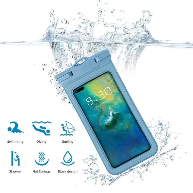 Wholesale IPX8 Waterproof Mobile Phone Cases New Universal Protective PU PVC Bag for iPhone and Other Smartphones Pack of 10 - Image 2