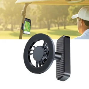 Powerful Magnetic Golf Cart Phone Holder for MagSafe iPhone 17 Pro Max Air 16 15 14 13 12 Fits EZGO Club Car Yamaha Icon