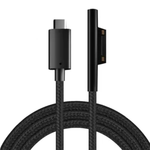 Usb c PD Magnetic Nylon Charging Cable for Surface Pro 7 8 9 10 Book Go RT Pack of 10