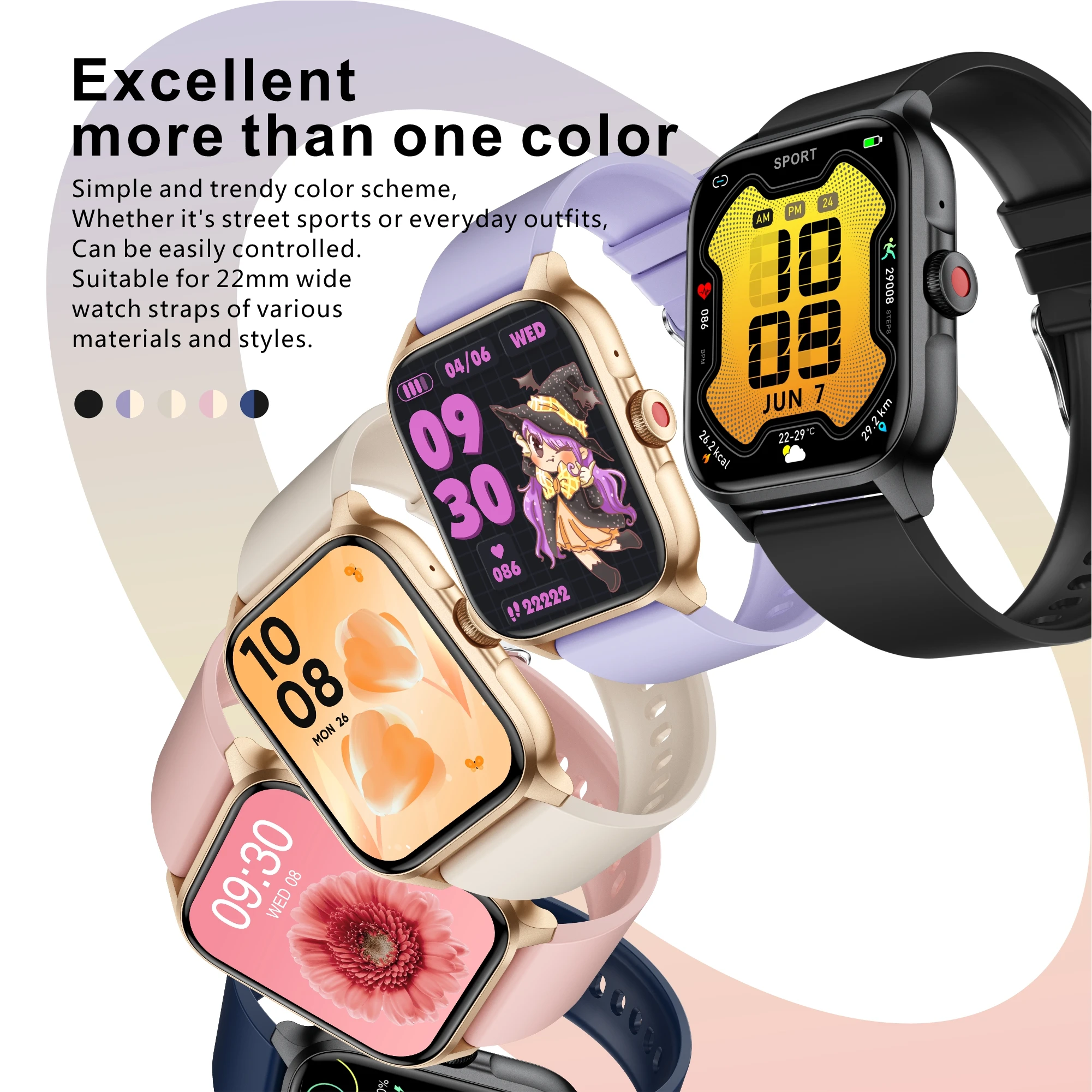 Dropshipping Product Hot Men Relojes Android Sports Hombre Fashion Smartwatch Smart Watch Gift - Image 2