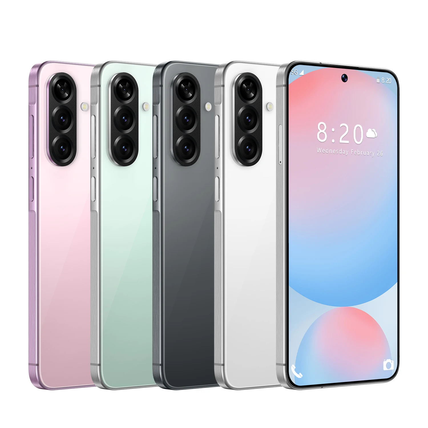 Stylish Feature Phone A56 with HD Screen & Dual Camera 108MP Rear Lens CDMA & LTE Cellular in Spanish for Fashion Lovers - Image 3