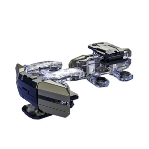 JS65 Game Controller Cell Phone Gaming Trigger Button Key Gamepad Variable Frequency Fire Button for PUGB IOS Android