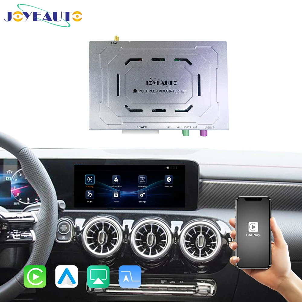 NTG6.0 Joyeauto - A/B/GLA/GLB/GLC Class Carplay Android Auto Interface MMI Mirror Link USB Audi Touch Screen