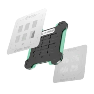 2UUL BH16 NAND REBALL BASE Magnetic Dual-Sided Reballing Platform Set for LP Series NAND Flash Motherboard Soldering Repair