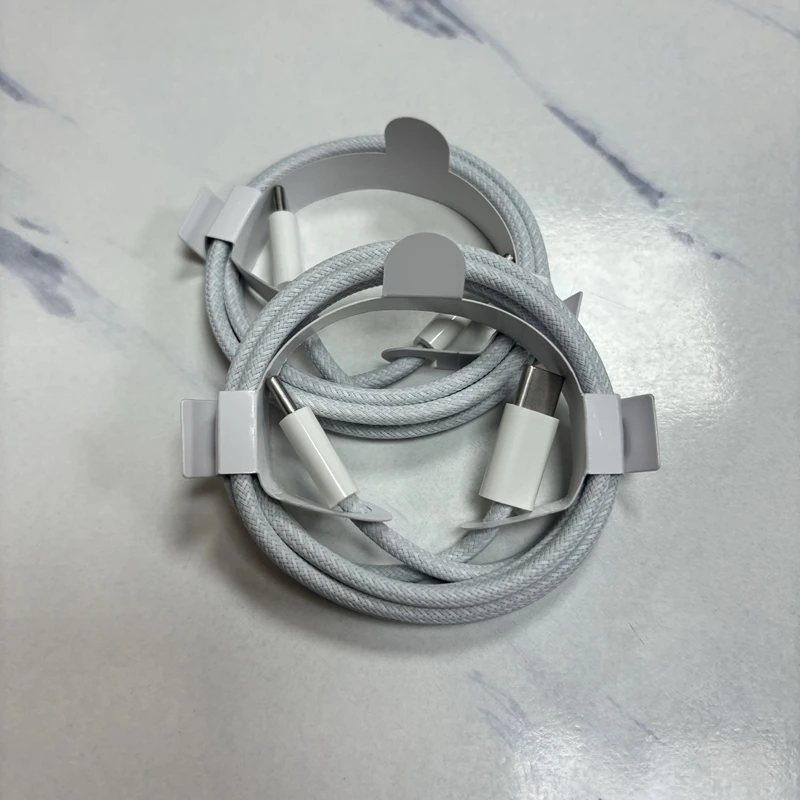 Braided USB-C to USB-C Charger for iPhone Samsung 60W Type-C to Type-C Cable for iPhone Cable Data Transfer for iPad Macbook Pack of 20