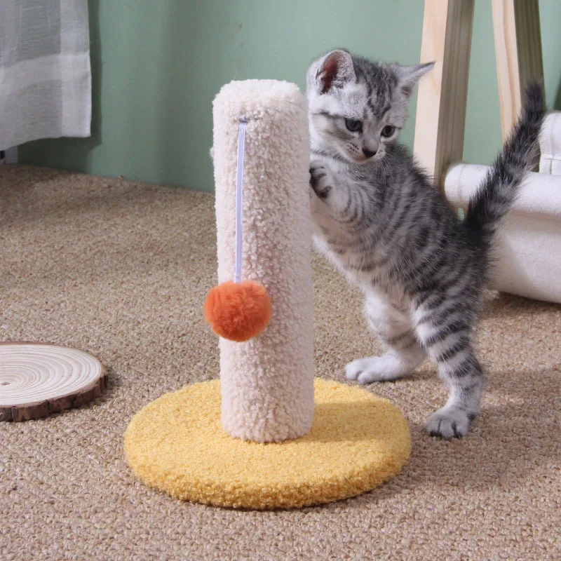 Vertical Cat Scratching Post with Sturdy Base for Indoor Cats Safe Sisal Cat Scratcher to Sharpen Claws and Promote Healthy Nail Pack of 4 - Image 3