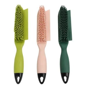 Factory Wholesale Custom Logo Multicolor Rubber Cat Fur Remover Brush Dog Pet Hair Remover Brush Pack of 50