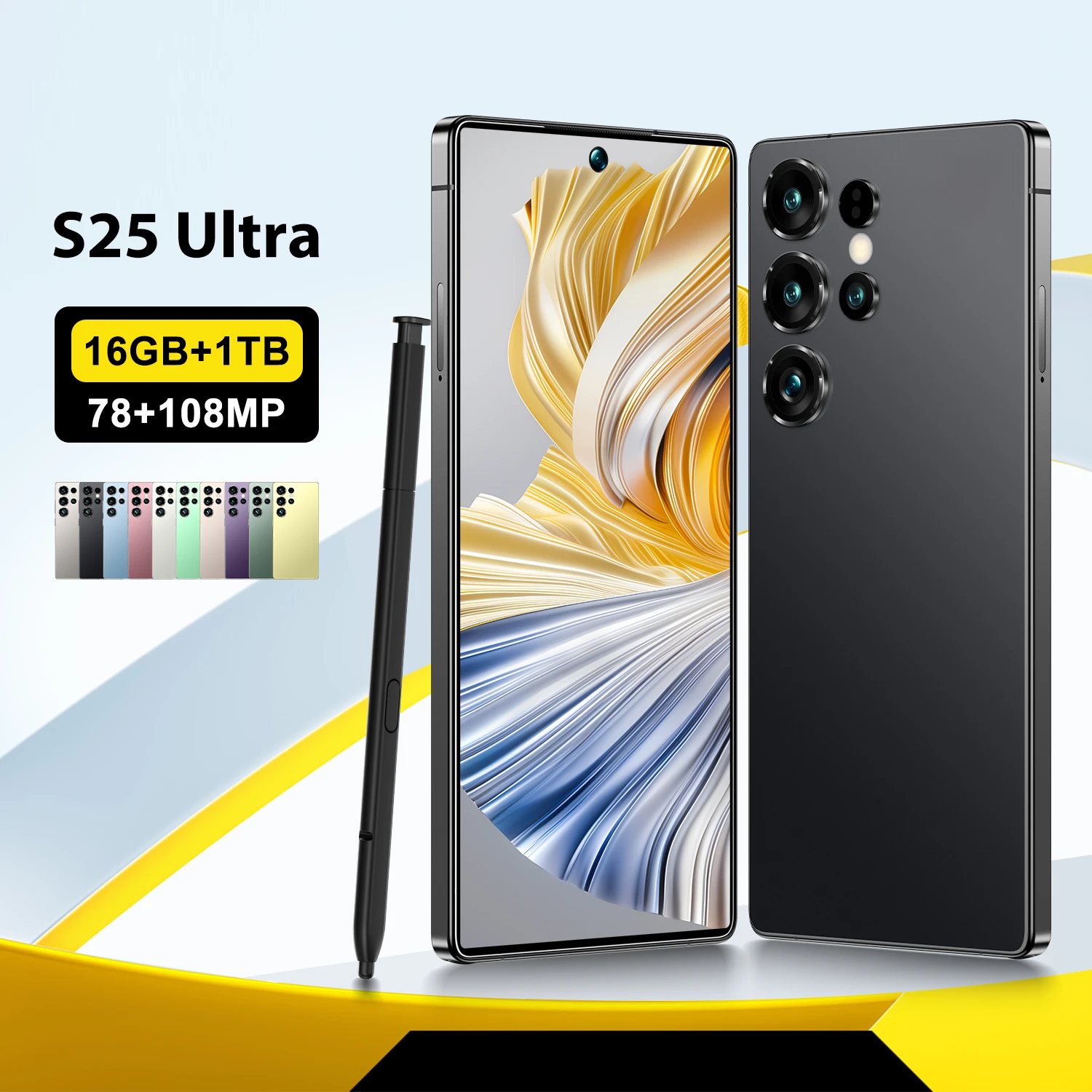 Brand New Unlocked S25 Ultra Long Standby Function Android Phone 22GB+1TB Core7.3 Screen Dual Sim Camera Smartphones - Image 3