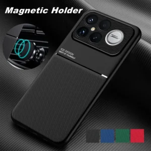 Rugged Non-Slip Case for Xiaomi Poco F8 Ultra F8 Pro Protective Cover Magnetic Suction Holder Coque Fundas Capa Pack of 10